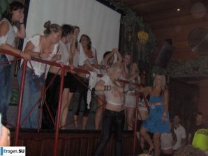 competition of wet t-shirts in a night club. Part 5. Thumbnail 35