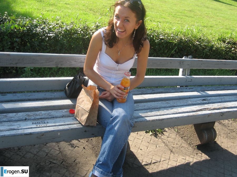a young couple hanging out without panties. Slide 5