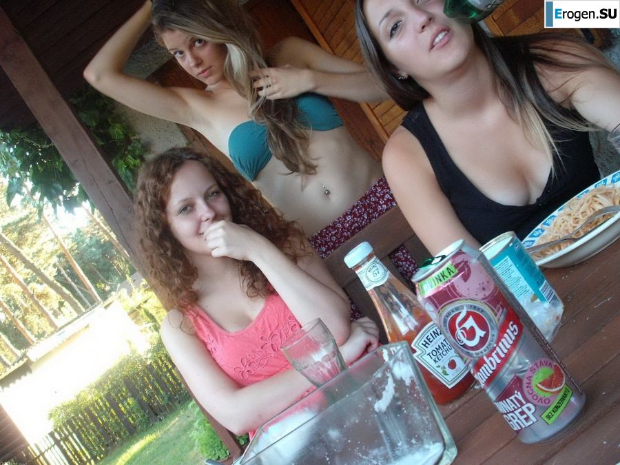 girlfriends and topless outdoor recreation. Slide 3