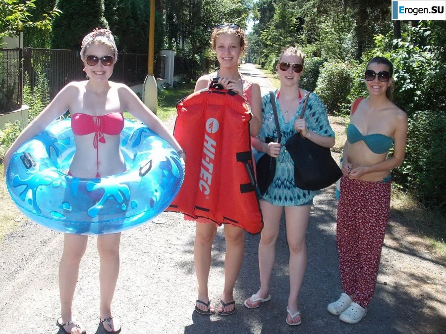 girlfriends and topless outdoor recreation. Slide 9