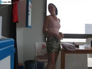 sexy baby lifeguard on the beach. Thumbnail 15