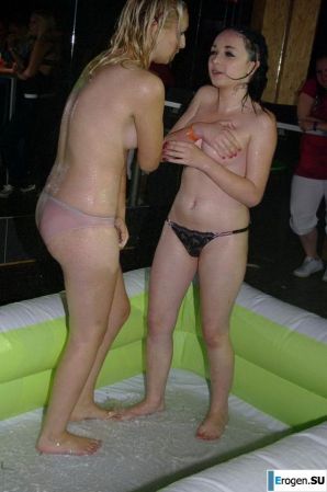 wet t-shirt contest in a depraved night club. Part 3. Thumbnail 40