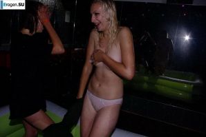 wet t-shirt contest in a depraved night club. Part 3. Thumbnail 6