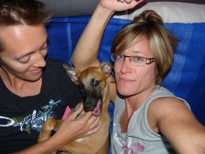 Lesbian on vacation with a friend. Thumbnail 1