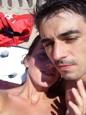 Lesbian on vacation with a friend. Thumbnail 24