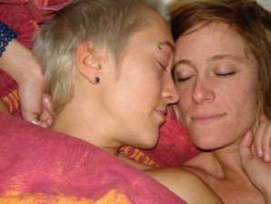 Lesbian on vacation with a friend. Thumbnail 29