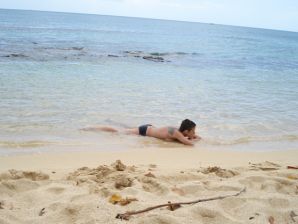 Lesbian on vacation with a friend. Thumbnail 36
