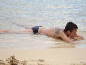 Lesbian on vacation with a friend. Thumbnail 37