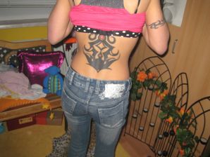 a guy gets up only on tattooed heifers. Thumbnail 36