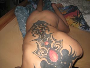 a guy gets up only on tattooed heifers. Thumbnail 4