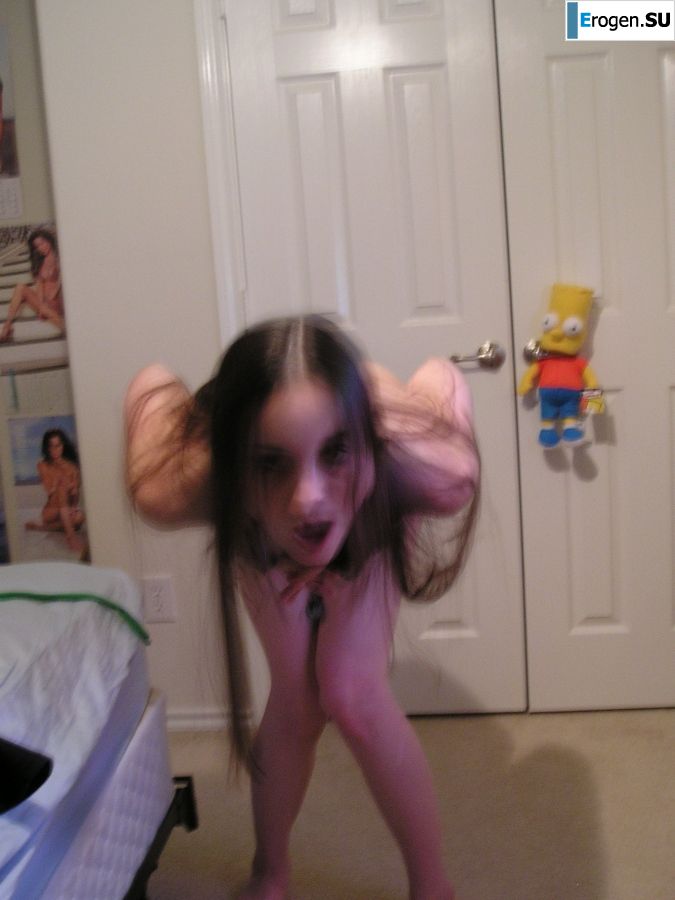 striptease of a young vulgar girl. Part 2. Slide 2