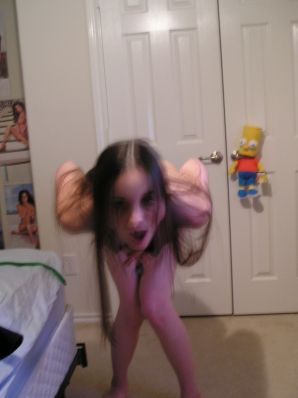 striptease of a young vulgar girl. Part 2. Thumbnail 2