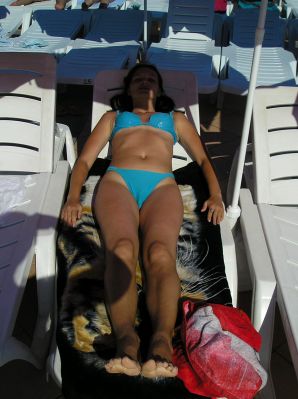 without a swimsuit on a rocky shore. Part 2. Thumbnail 33