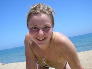 miss positivist on the beach. Thumbnail 11
