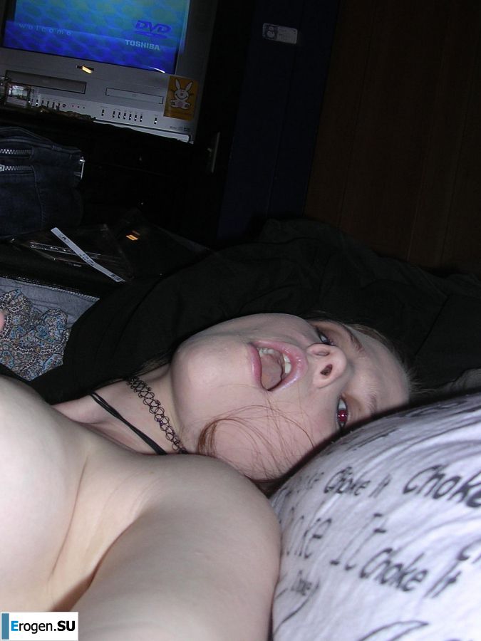 Young passionate informal woman touches herself for the nipples and ends from this. Slide 22