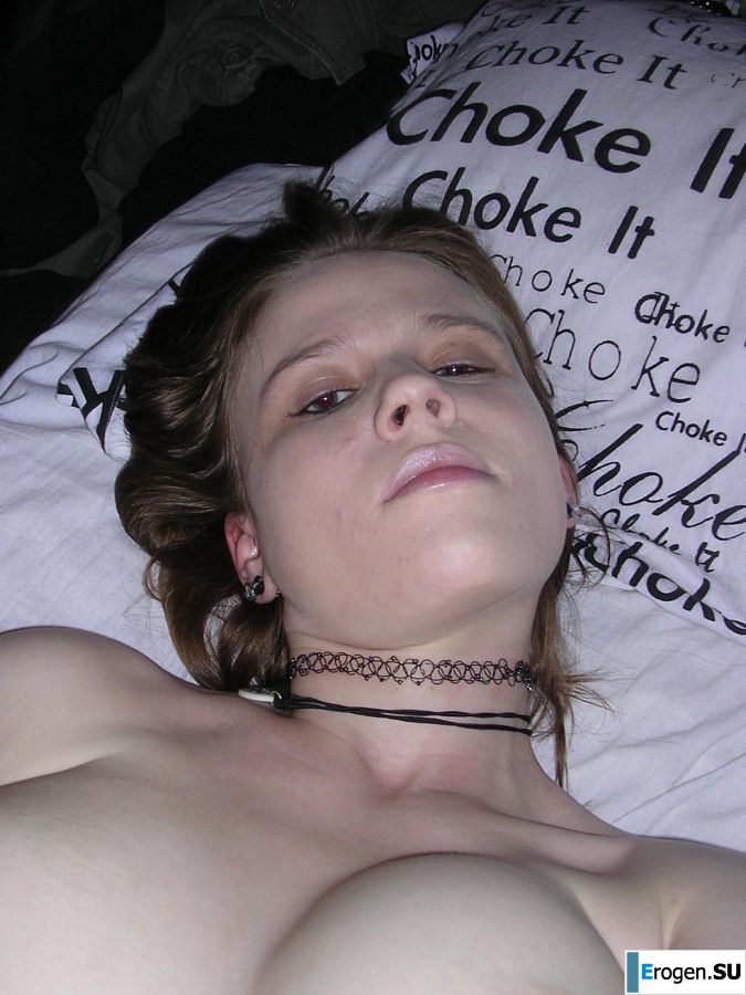 Young passionate informal woman touches herself for the nipples and ends from this. Slide 5