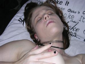 Young passionate informal woman touches herself for the nipples and ends from this. Thumbnail 11