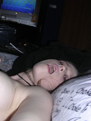 Young passionate informal woman touches herself for the nipples and ends from this. Thumbnail 22