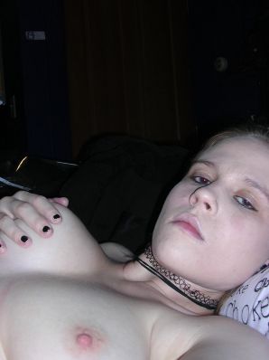 Young passionate informal woman touches herself for the nipples and ends from this. Thumbnail 27