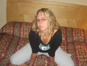 Minx with glasses masturbates without a shadow of shame. Thumbnail 2