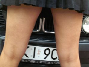 A tanned girl is spinning naked in a room. Thumbnail 36