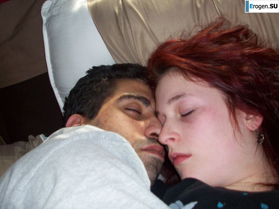The naughty redhead girl undressed and engaged in passionate sex. Slide 26