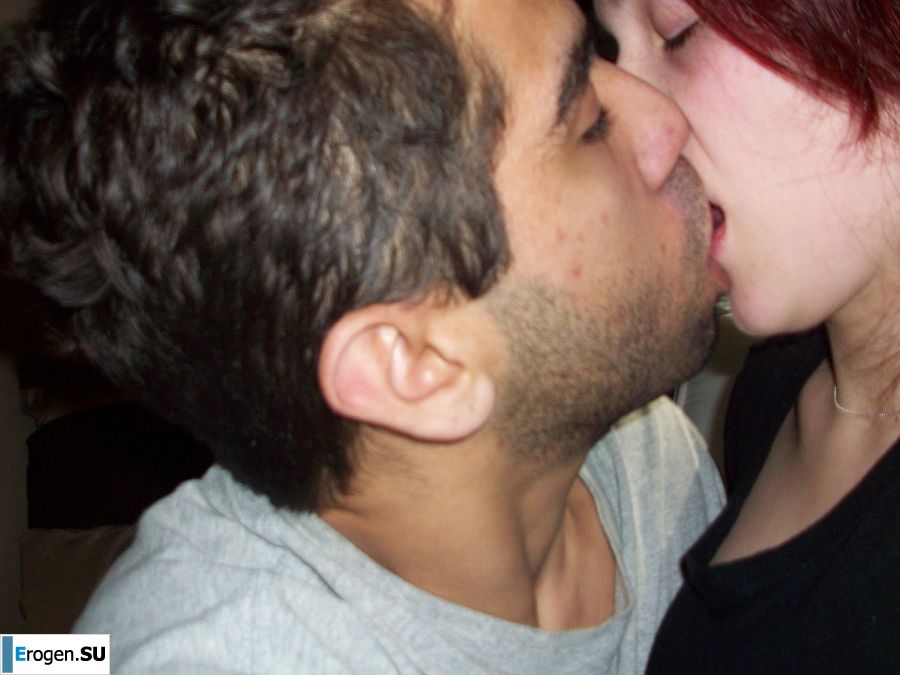 The naughty redhead girl undressed and engaged in passionate sex. Slide 31