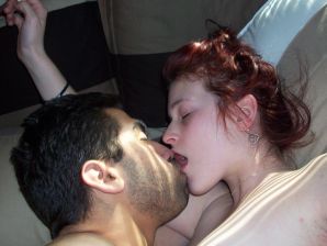 The naughty redhead girl undressed and engaged in passionate sex. Thumbnail 33