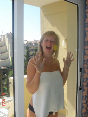 Slender sisters showed neat breasts on vacation. Thumbnail 17