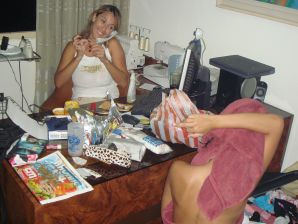 Tanned girls show elastic buttocks in panties. Thumbnail 4