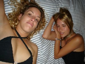 Two blondes undressed and engaged in passionate sex. Thumbnail 13