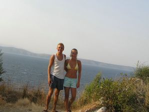 A sports student undressed on the beach and swam naked. Part 2. Thumbnail 38