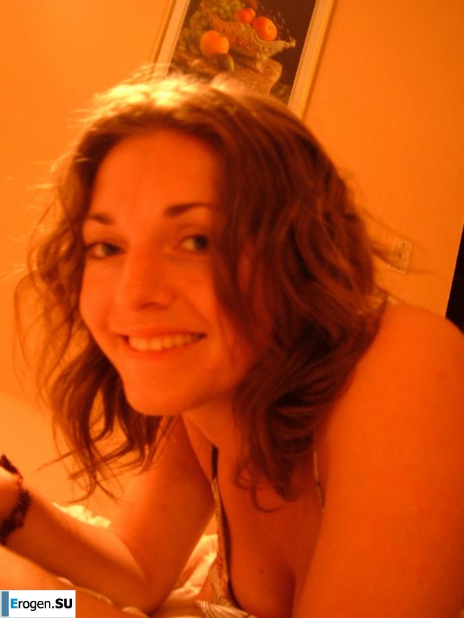 A woman spreads her legs on the bed and in the bathroom. Part 3. Slide 1