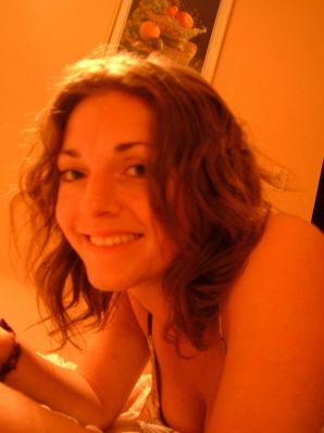 A woman spreads her legs on the bed and in the bathroom. Part 3. Thumbnail 1