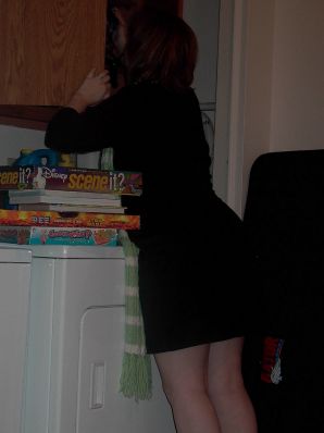 A mature woman with small breasts pleases herself with a finger. Thumbnail 15