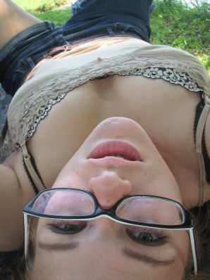 A girl with large breasts poses in clothes and then undresses. Part 2. Thumbnail 7