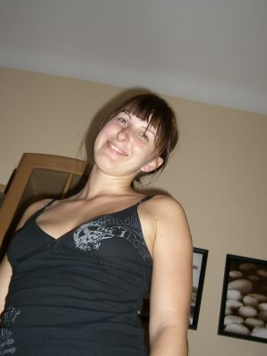 An appetizing student took off everything and showed a shaved pussy. Thumbnail 21