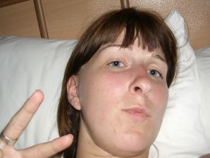 An appetizing student took off everything and showed a shaved pussy. Thumbnail 50
