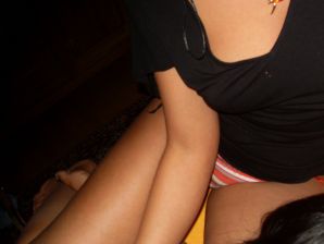 Playful mom and daughter show panties. Thumbnail 3