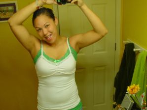 Appetizing Asian loves selfie with naked boobs. Thumbnail 1