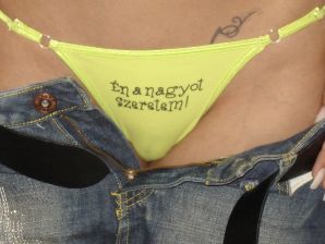 A young student showed panties and a small breast. Thumbnail 13