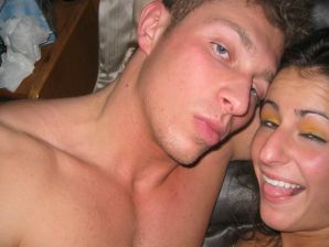 Oriental babe is having fun with her boyfriend naked. Part 2. Thumbnail 13