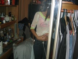 Oriental babe is having fun with her boyfriend naked. Part 2. Thumbnail 28