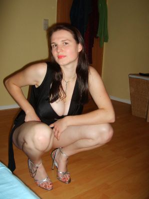 Role games of a bright brunette in a short skirt and her boyfriend. Thumbnail 12