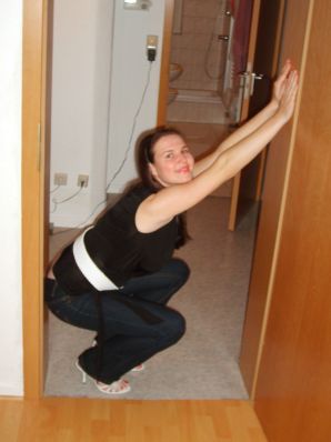 Role games of a bright brunette in a short skirt and her boyfriend. Thumbnail 3