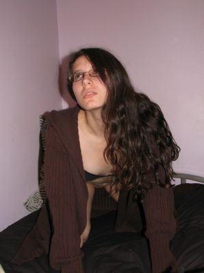 A pretty student is fingering a pussy and showing her labia. Thumbnail 10