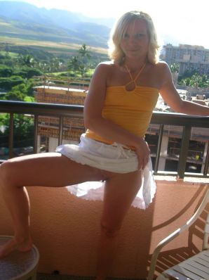 A pretty blonde is exposed in the toilet and spreads her legs in bed. Part 2. Thumbnail 22