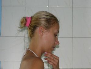Cute blonde has sex with her boyfriend. Thumbnail 14