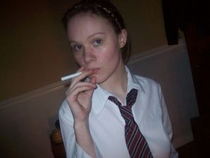 Young mischievous brunette shows elastic breasts and ass. Thumbnail 4