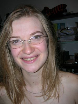 A tall blonde with wide hips undressed at home and showed tits. Part 2. Thumbnail 32
